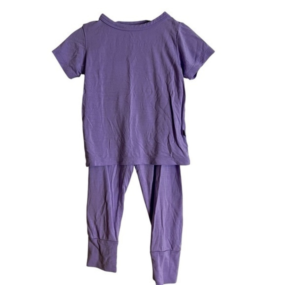 Birdie Bean Lavender Bamboo Pajama Set Size 6-12 months